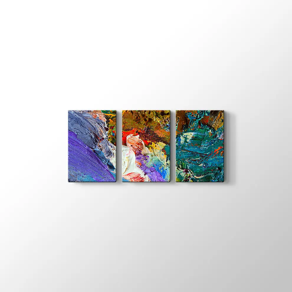 Makro Sanatsal Yağlı Boya Tablo