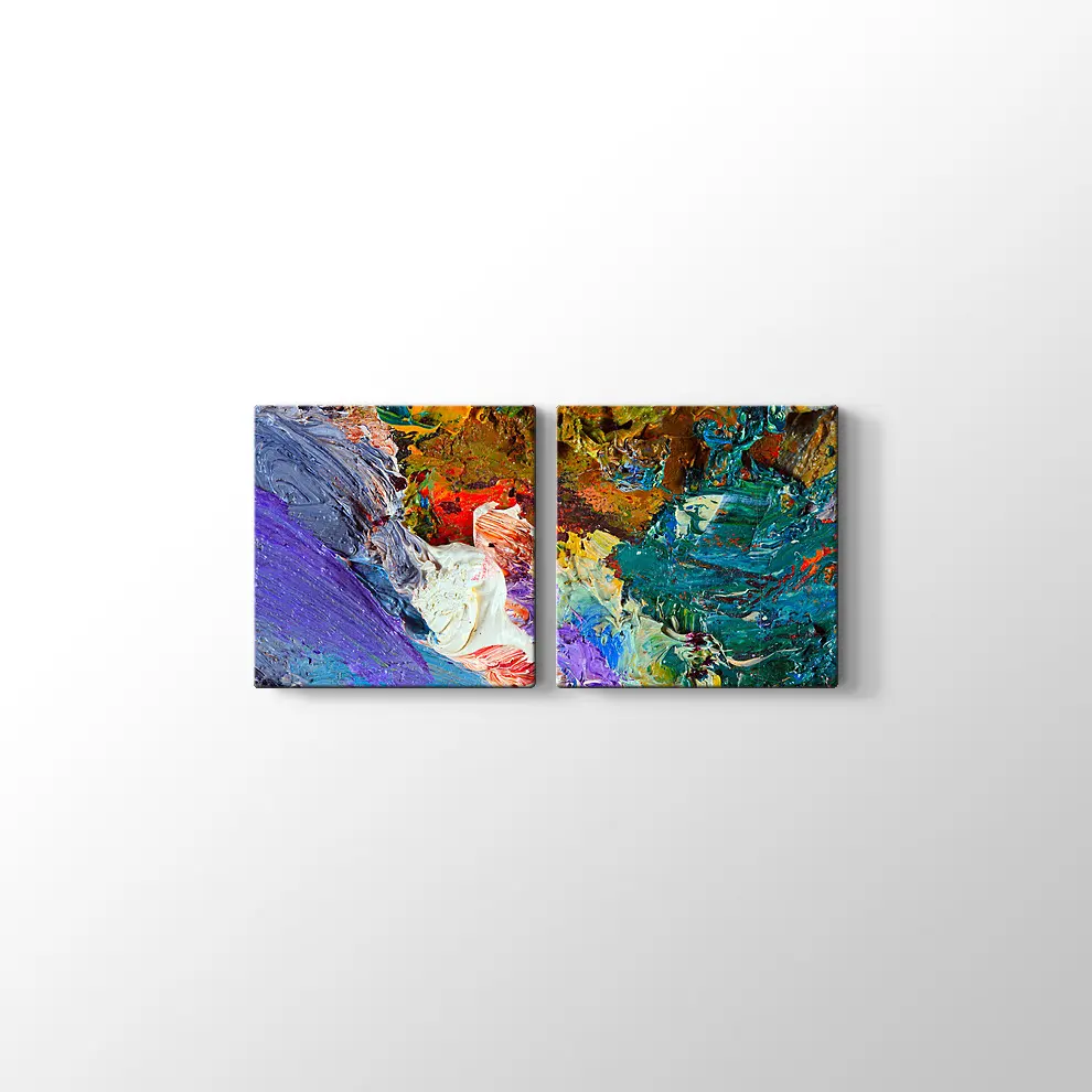 Makro Sanatsal Yağlı Boya Tablo