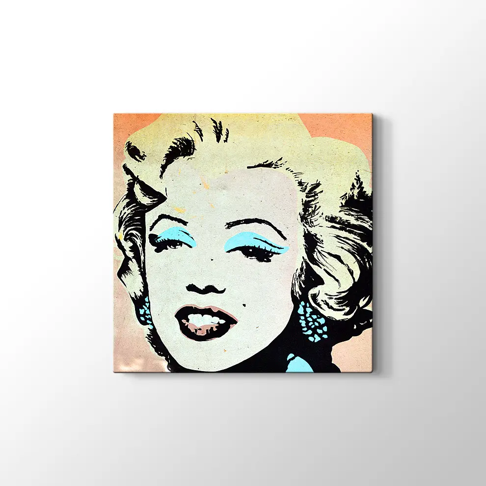 Pop Art İllüstrasyon Tablo