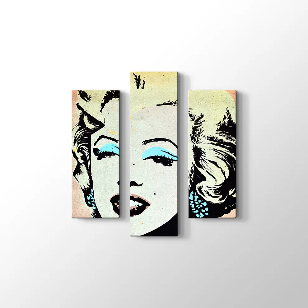 Pop Art İllüstrasyon Tablo