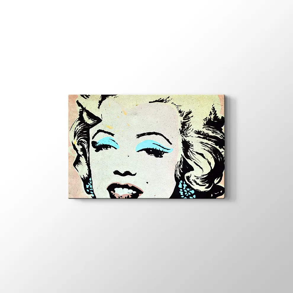 Pop Art İllüstrasyon Tablo