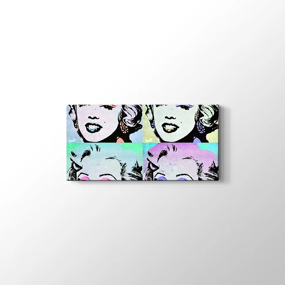 Pop Art İllüstrasyon Madonna Tablo