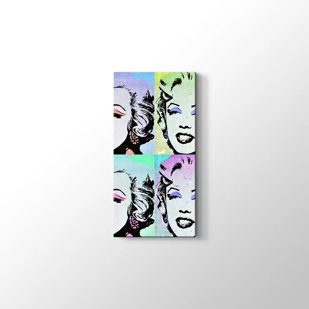 Pop Art İllüstrasyon Madonna Tablo