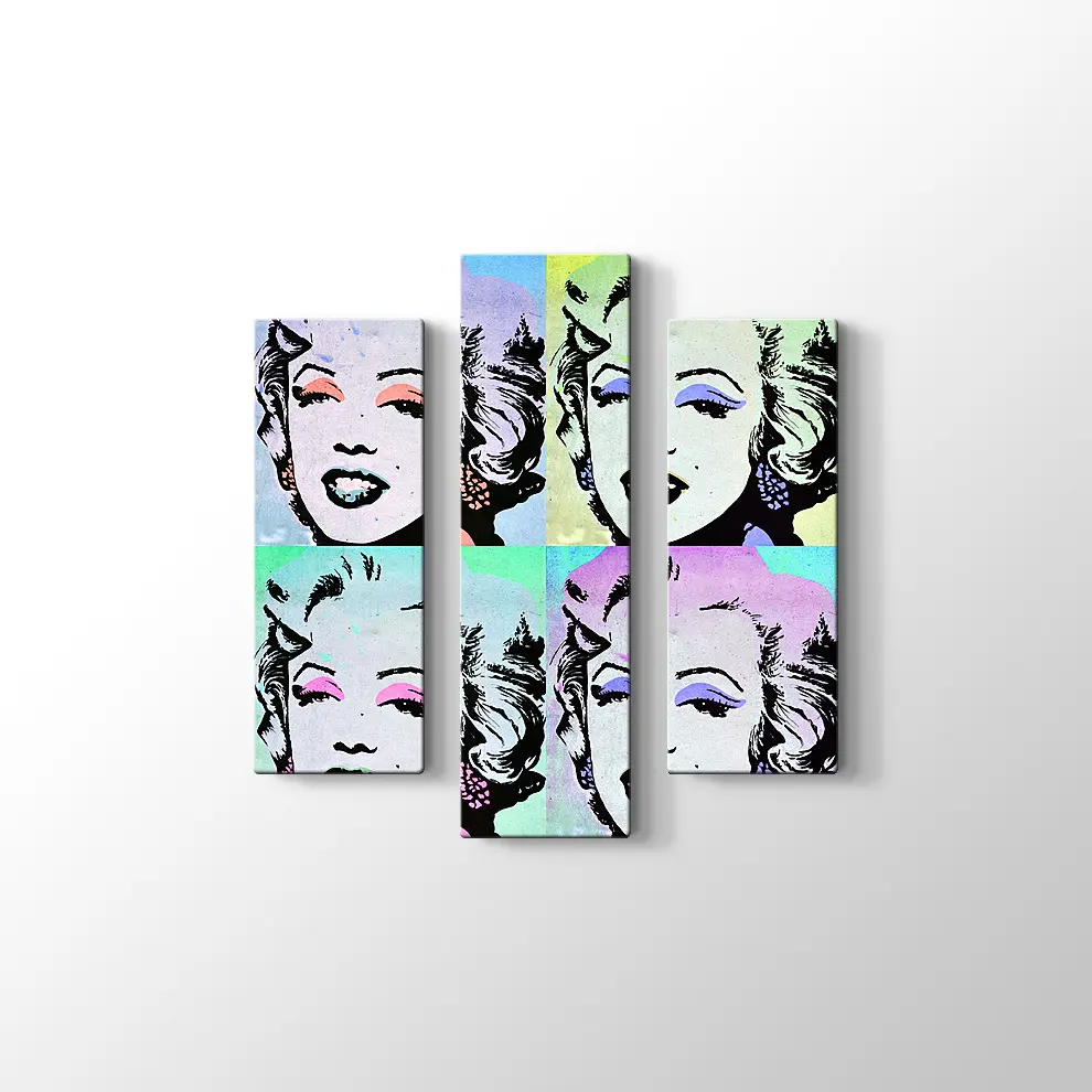 Pop Art İllüstrasyon Madonna Tablo