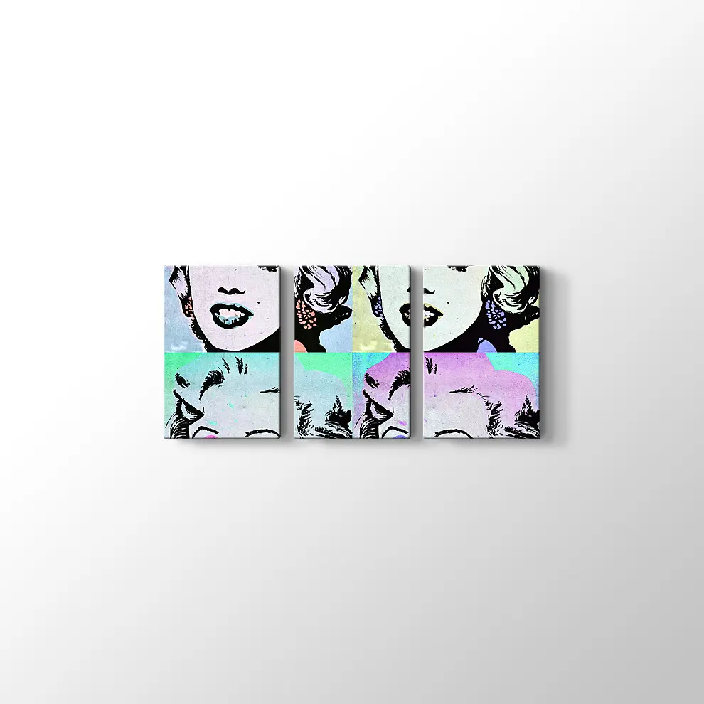 Pop Art İllüstrasyon Madonna Tablo