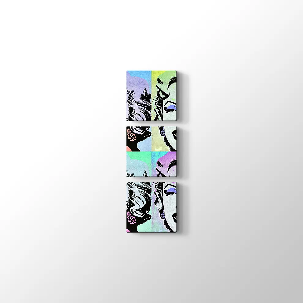 Pop Art İllüstrasyon Madonna Tablo