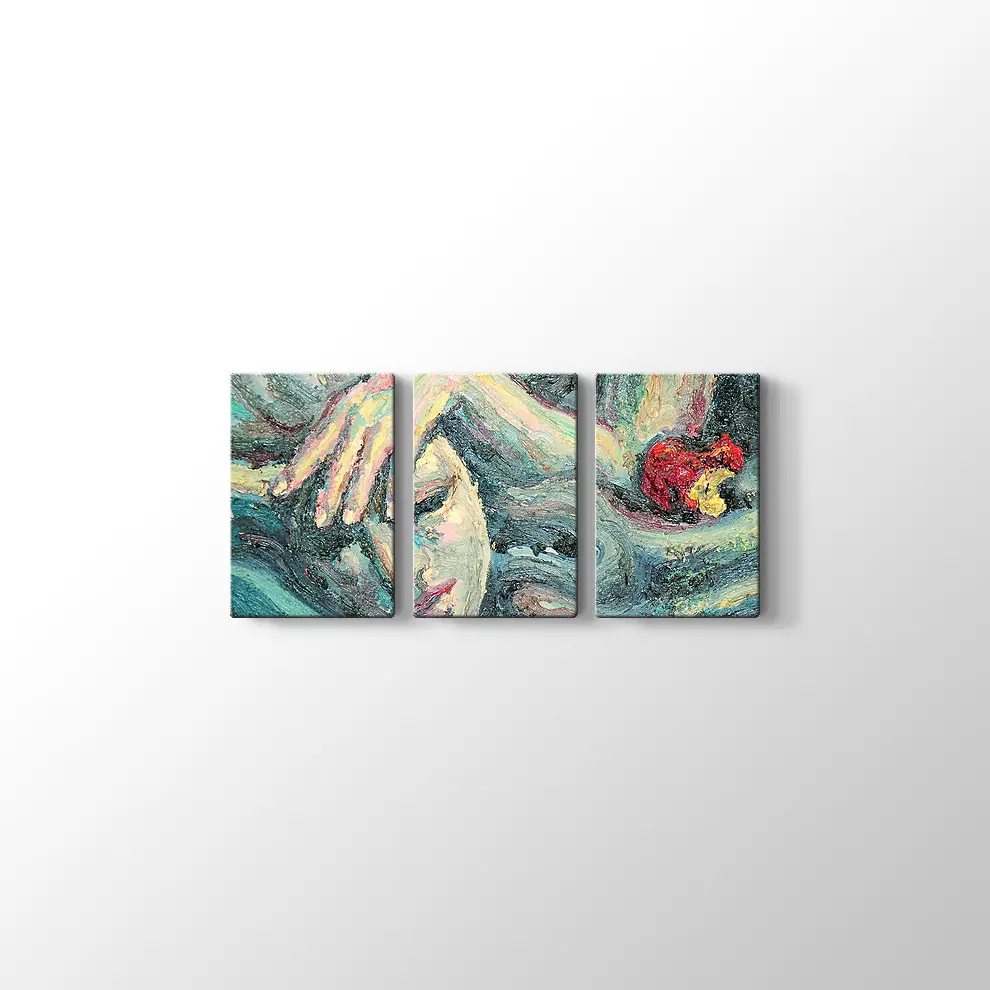 Yağlı Boya Kadın Tablo