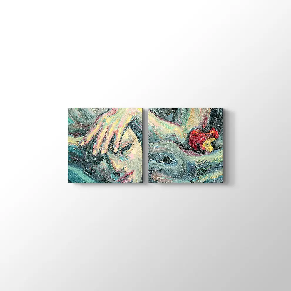 Yağlı Boya Kadın Tablo