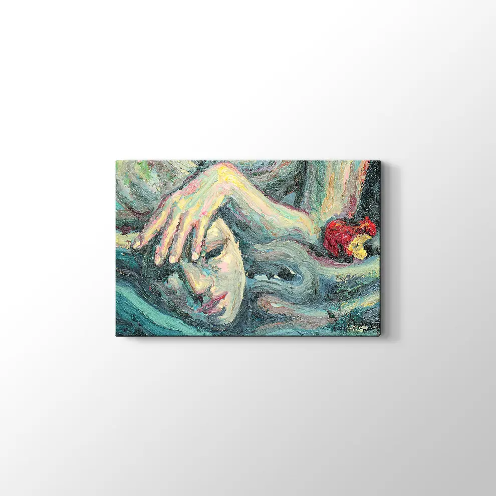 Yağlı Boya Kadın Tablo