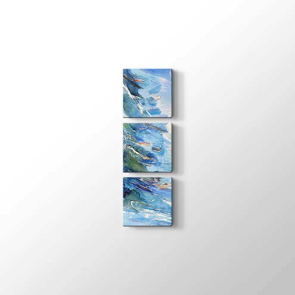 Kış Manzarası Tablo