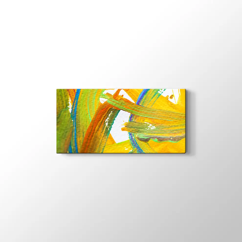 Doku Çalışması Sanat Kanvas Tablo