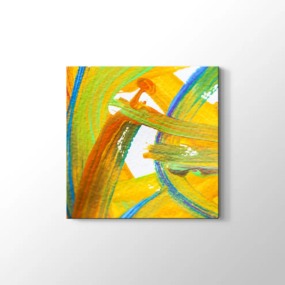 Doku Çalışması Sanat Kanvas Tablo