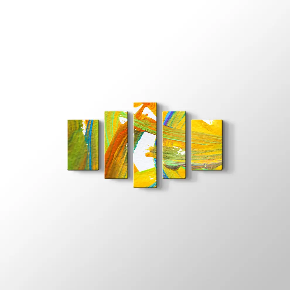 Doku Çalışması Sanat Kanvas Tablo