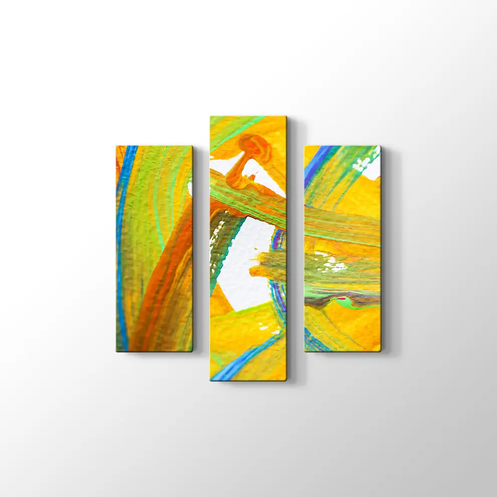 Doku Çalışması Sanat Kanvas Tablo