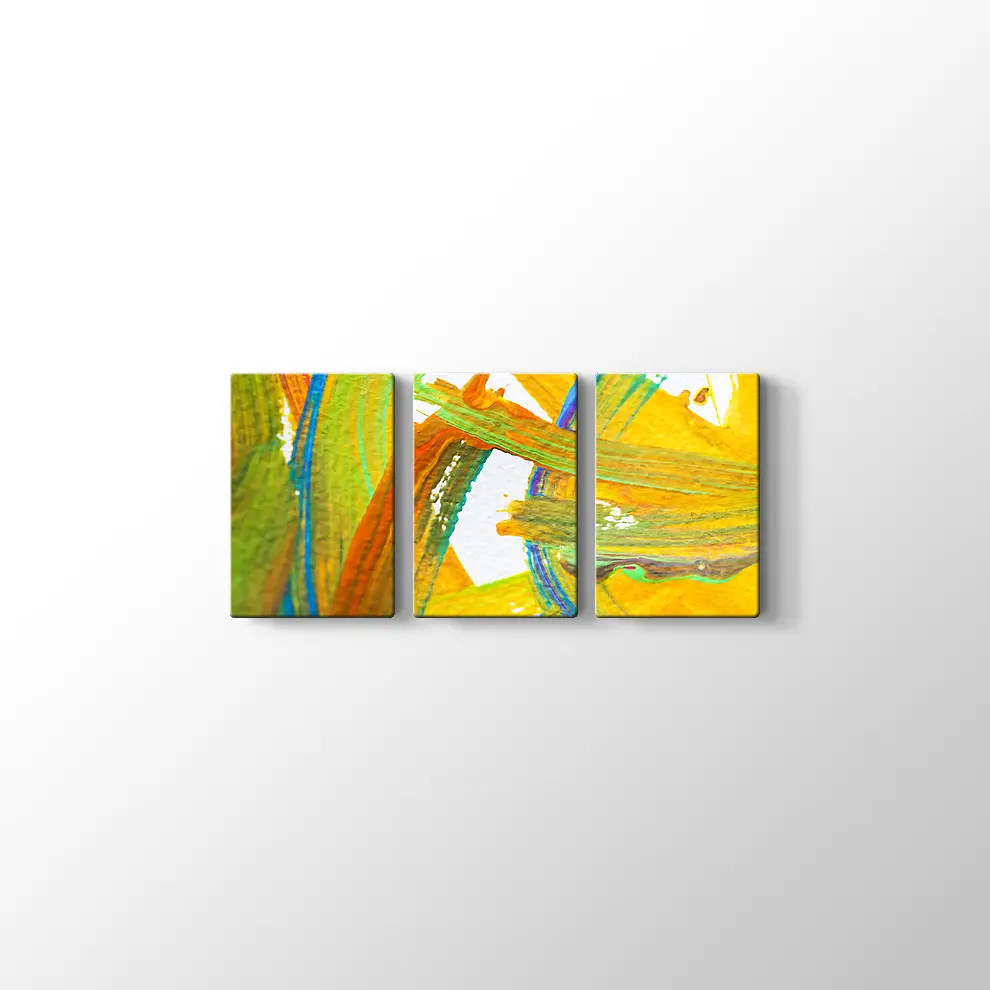 Doku Çalışması Sanat Kanvas Tablo