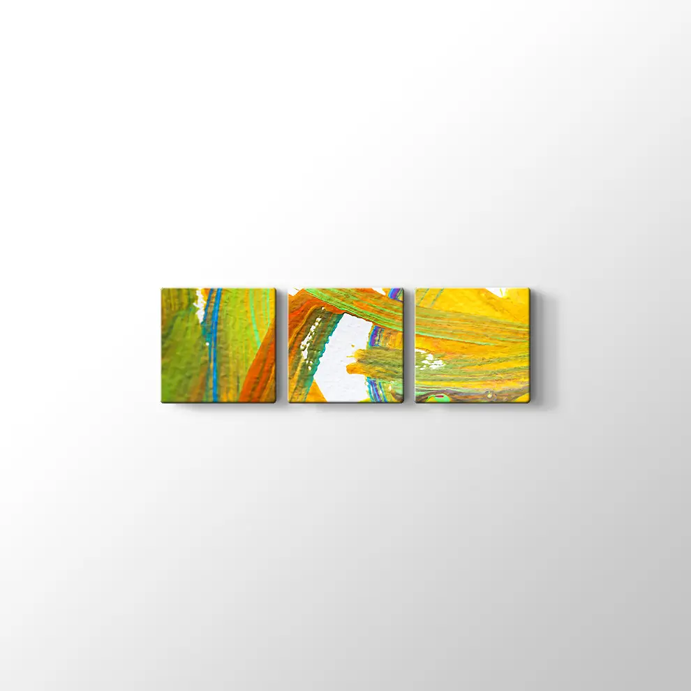 Doku Çalışması Sanat Kanvas Tablo