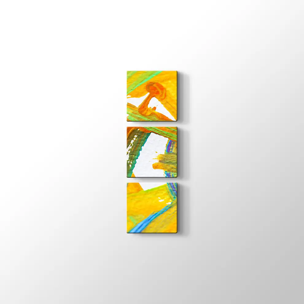 Doku Çalışması Sanat Kanvas Tablo