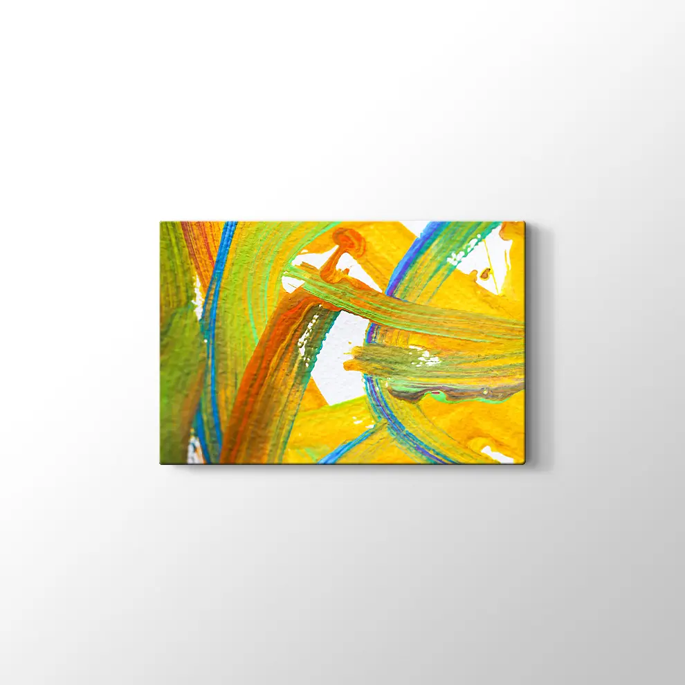 Doku Çalışması Sanat Kanvas Tablo