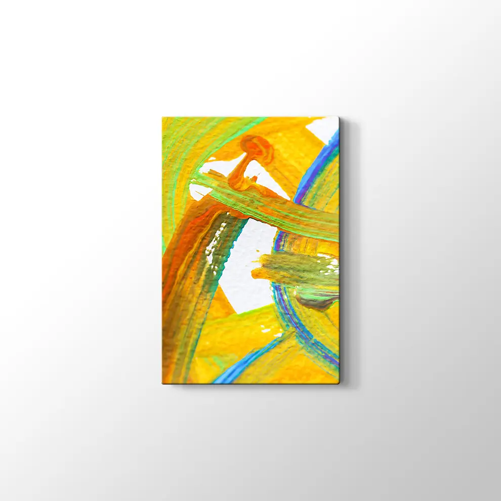 Doku Çalışması Sanat Kanvas Tablo