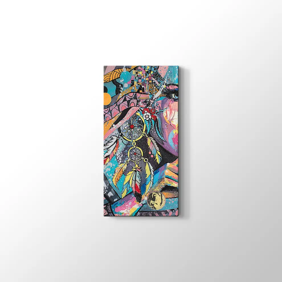 Tılsımlı Kız Kanvas Tablo