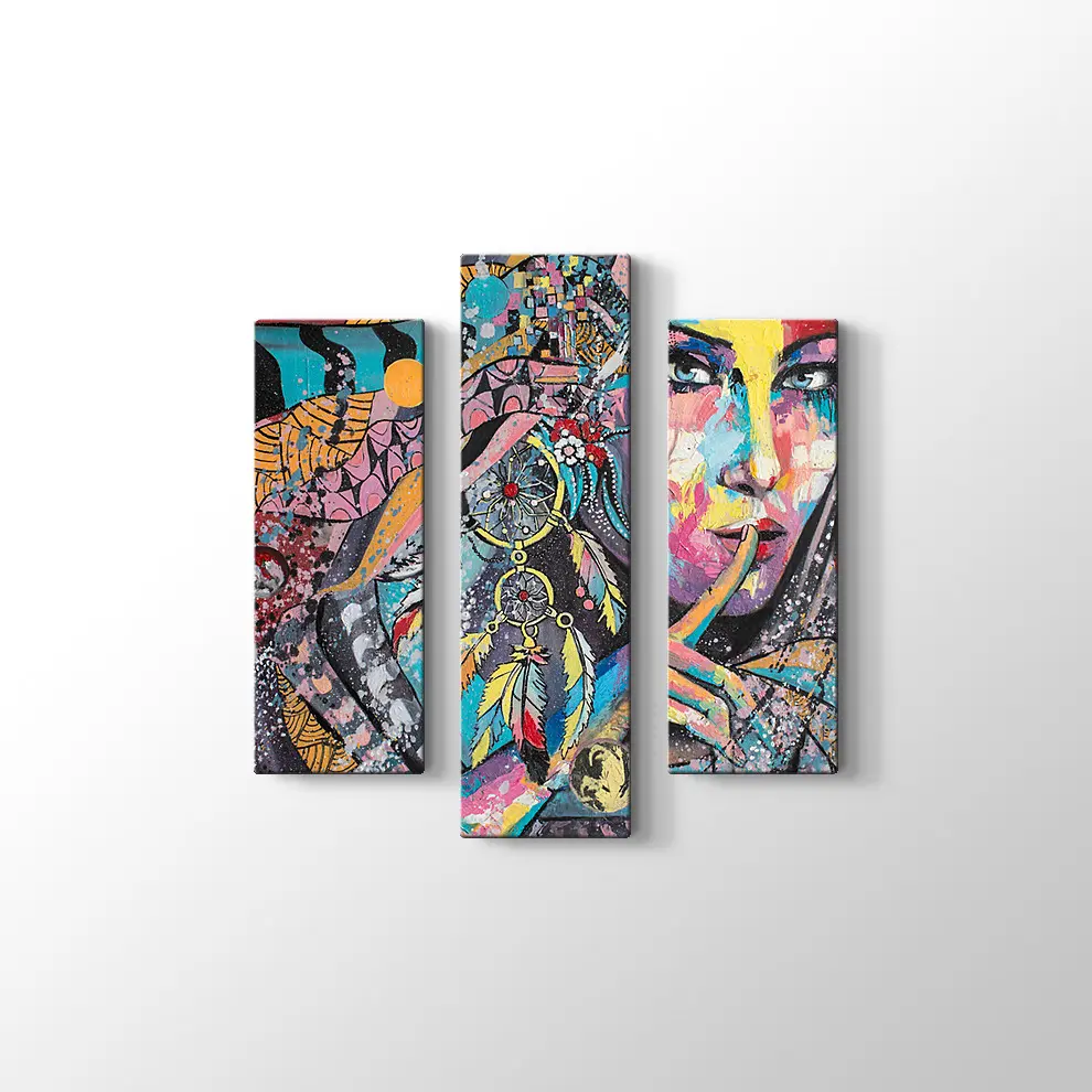 Tılsımlı Kız Kanvas Tablo