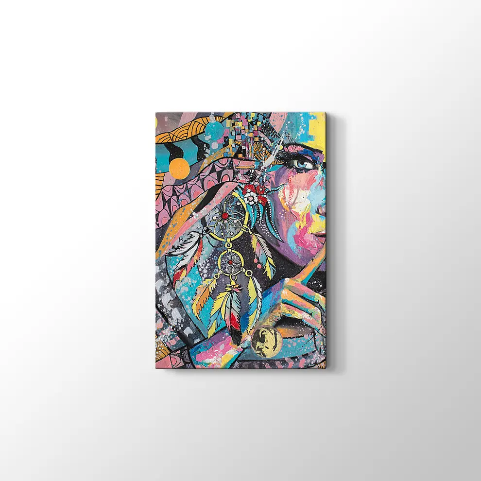 Tılsımlı Kız Kanvas Tablo