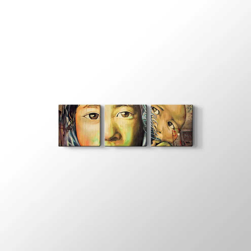 Anne ve Çocuk Kanvas Tablo