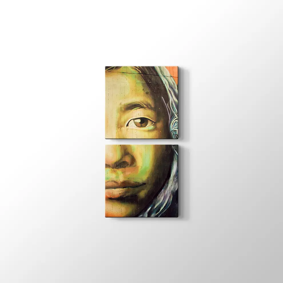 Anne ve Çocuk Kanvas Tablo