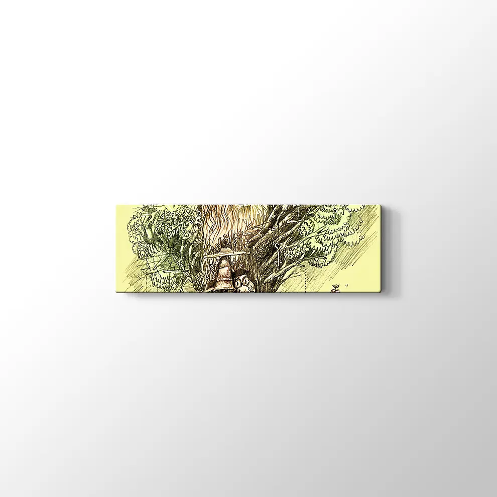 Bilgi Ağacı Kanvas Tablo