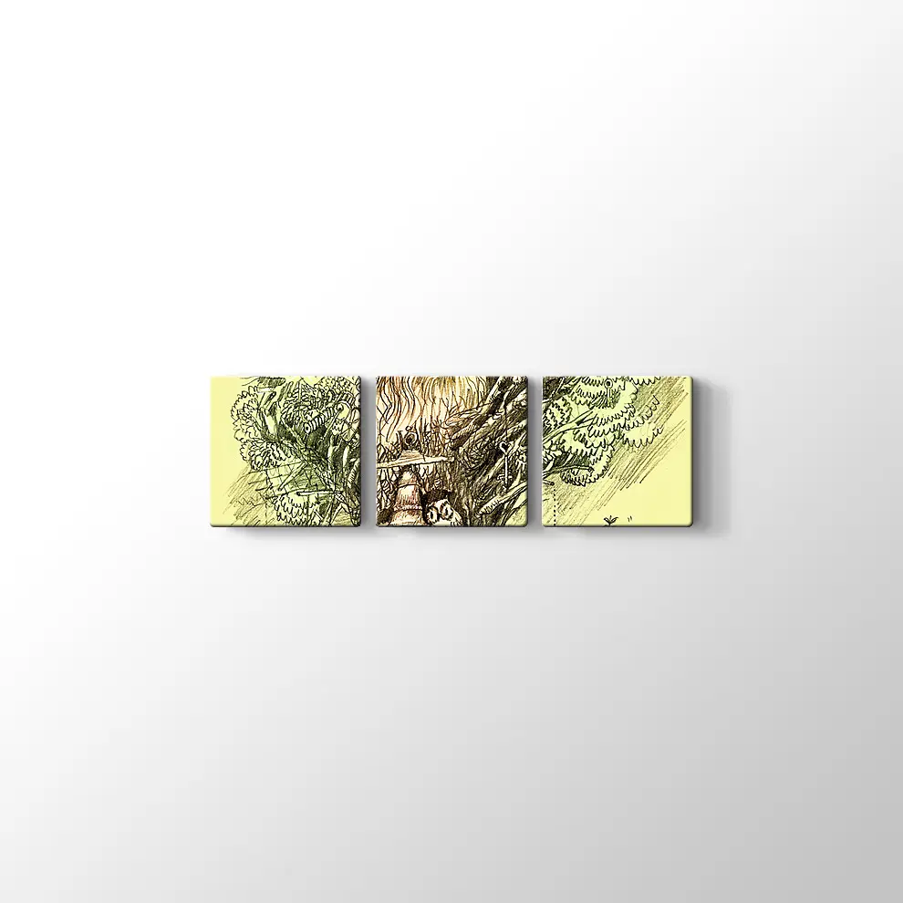 Bilgi Ağacı Kanvas Tablo