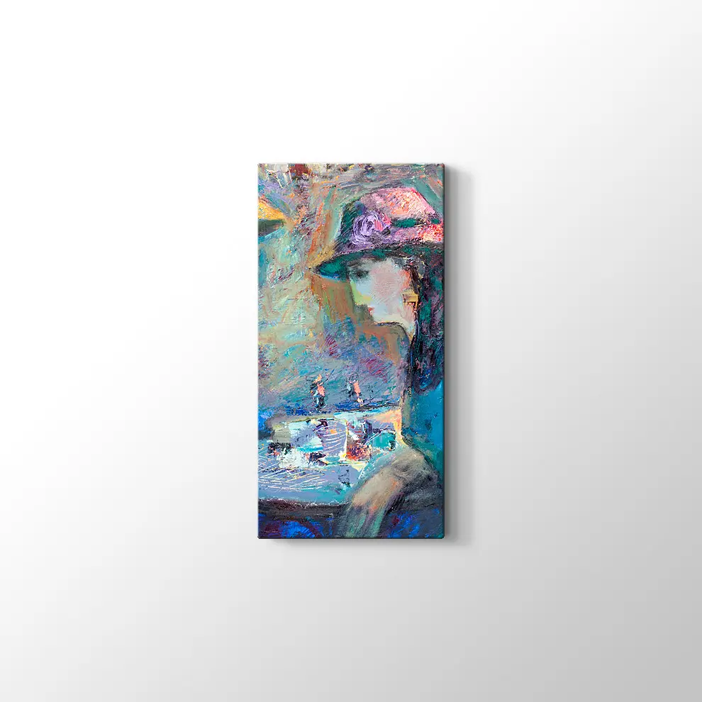 Konuşan Kadınlar Kanvas Tablo