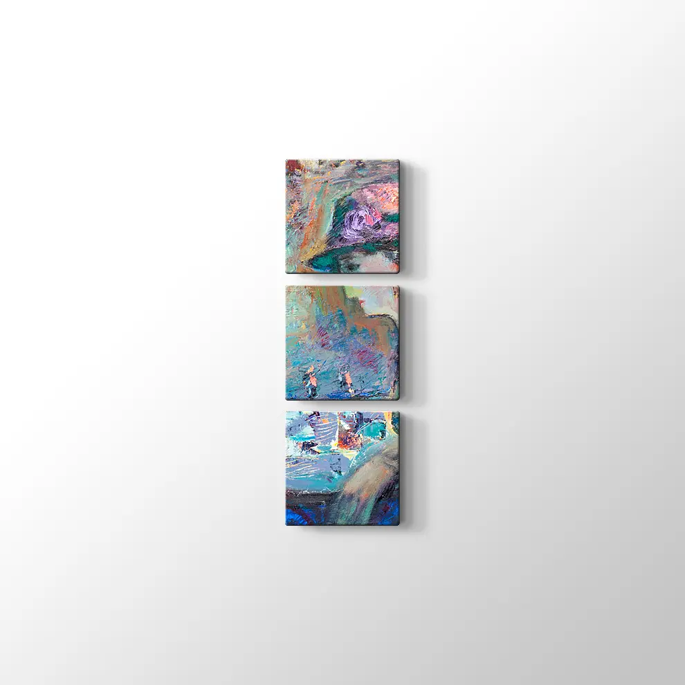 Konuşan Kadınlar Kanvas Tablo