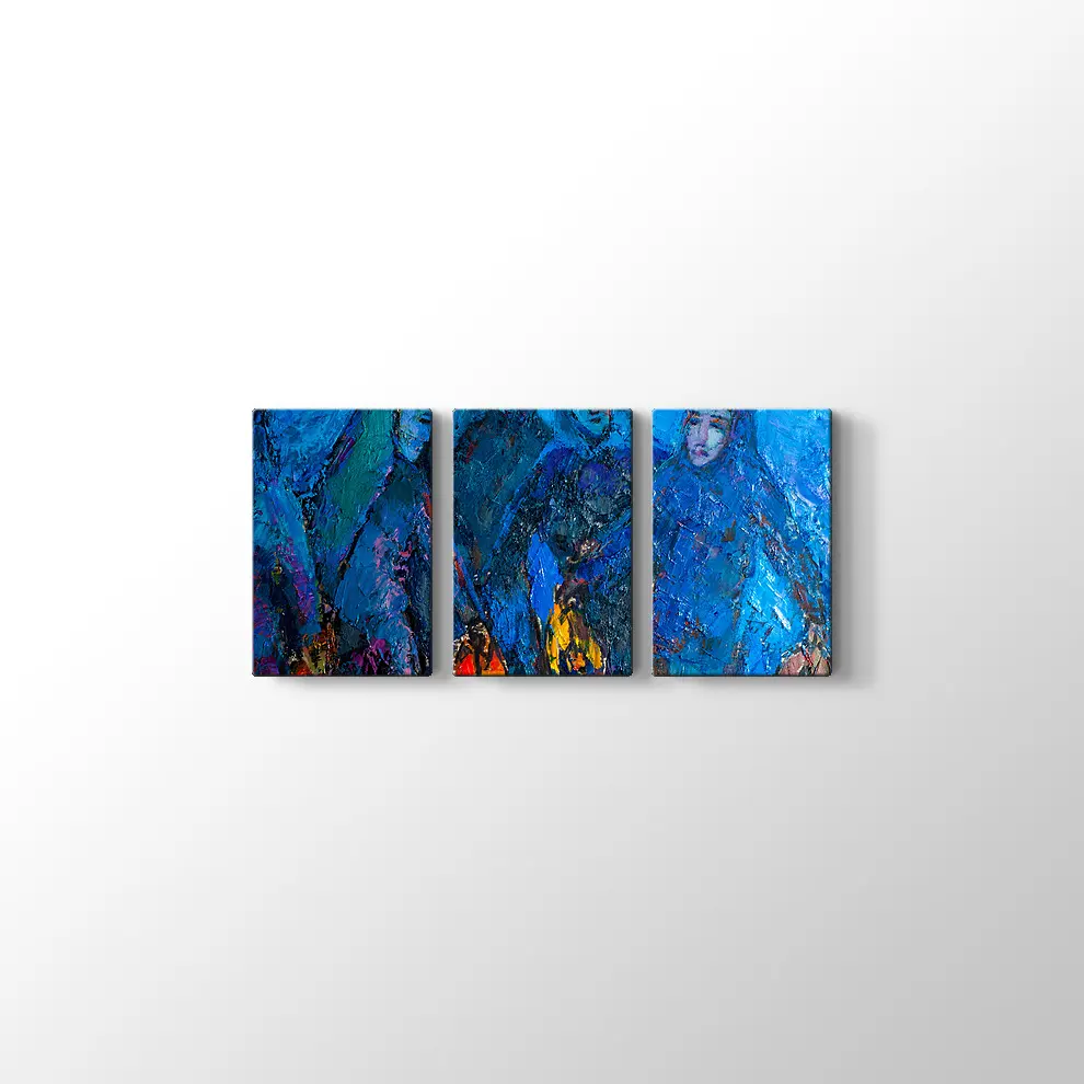 Dekoratif Kadınlar Kanvas Tablo