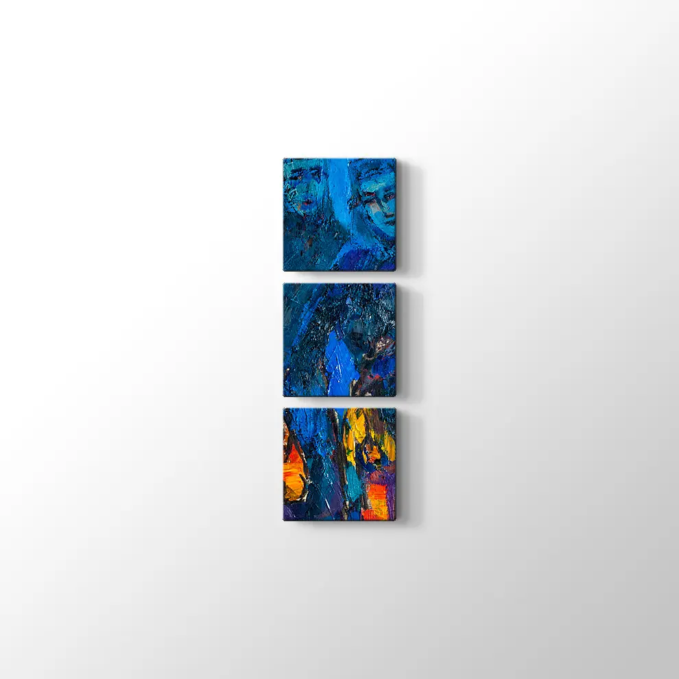 Dekoratif Kadınlar Kanvas Tablo