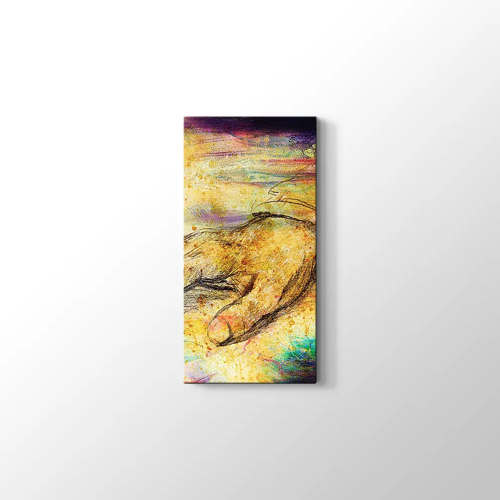 Eskiz El Kanvas Tablo