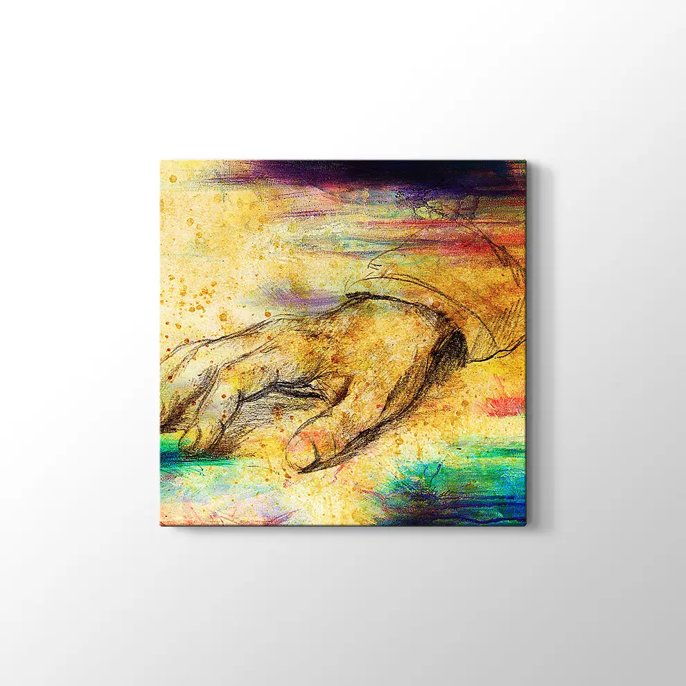 Eskiz El Kanvas Tablo