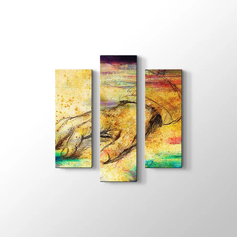 Eskiz El Kanvas Tablo