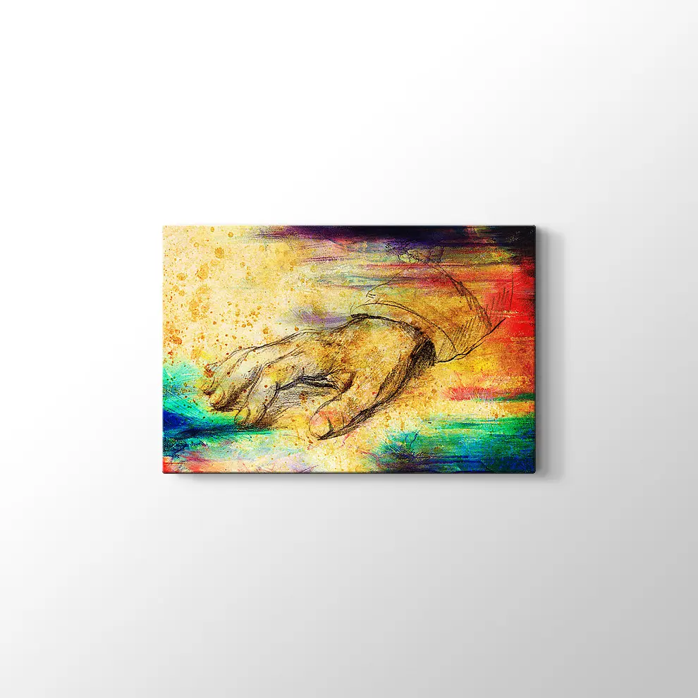 Eskiz El Kanvas Tablo