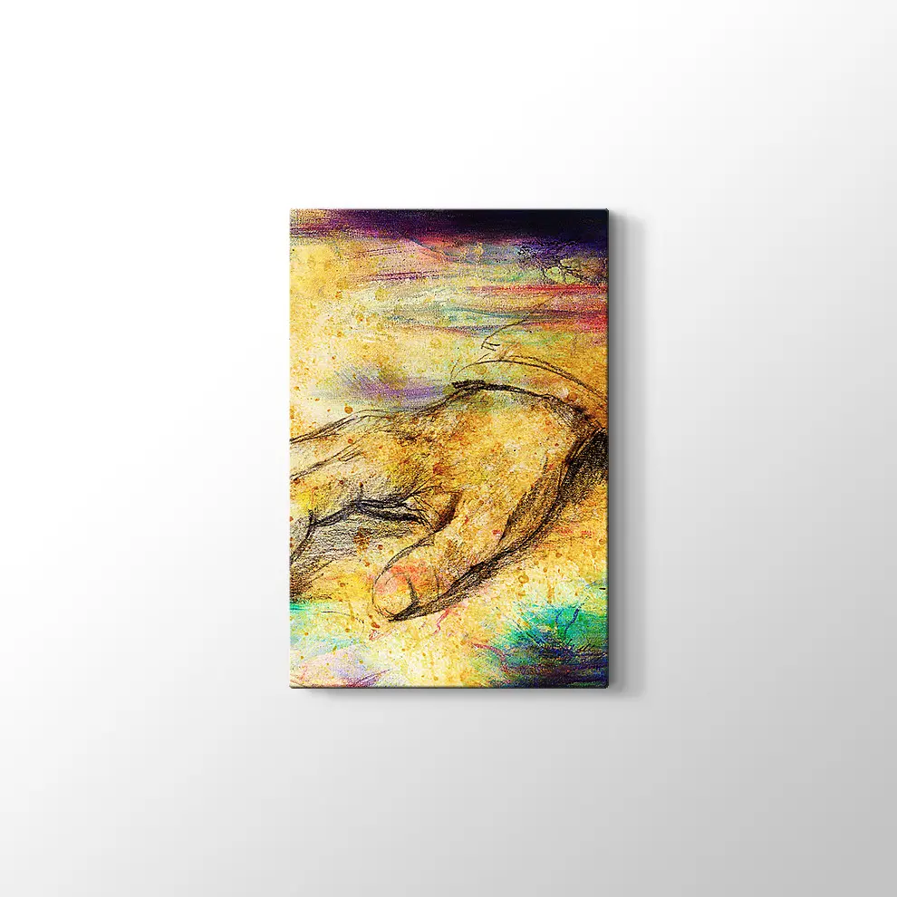 Eskiz El Kanvas Tablo