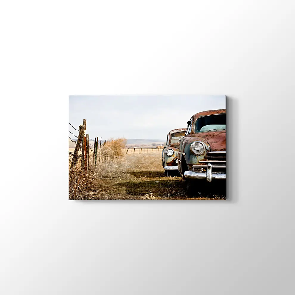 Terkedilmiş Klasikler Kanvas Tablo