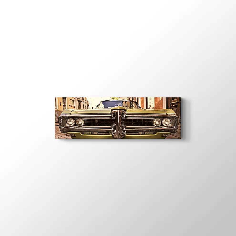 1962 Pontiac Bonneville Convertible Kanvas Tablo