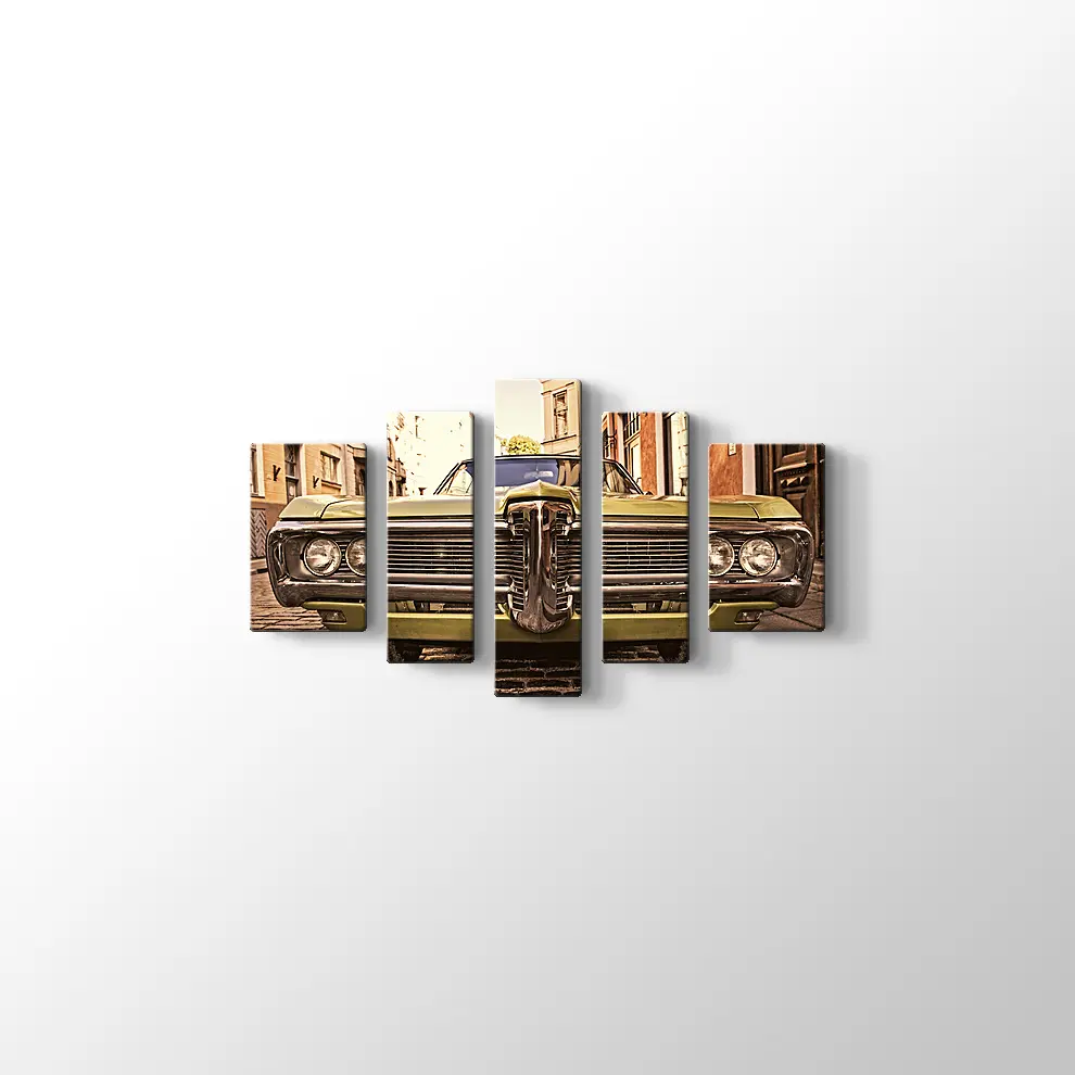 1962 Pontiac Bonneville Convertible Kanvas Tablo