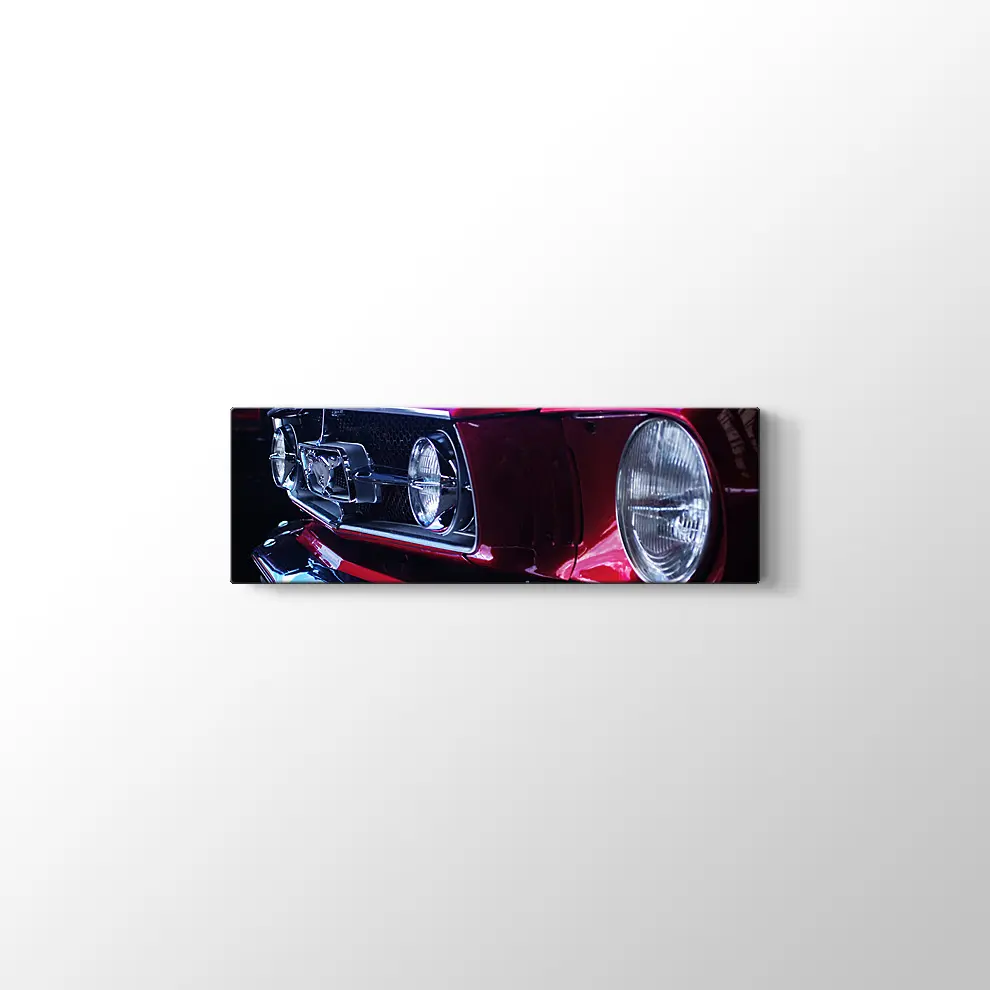 1967 Ford Mustang Fastback Kanvas Tablo