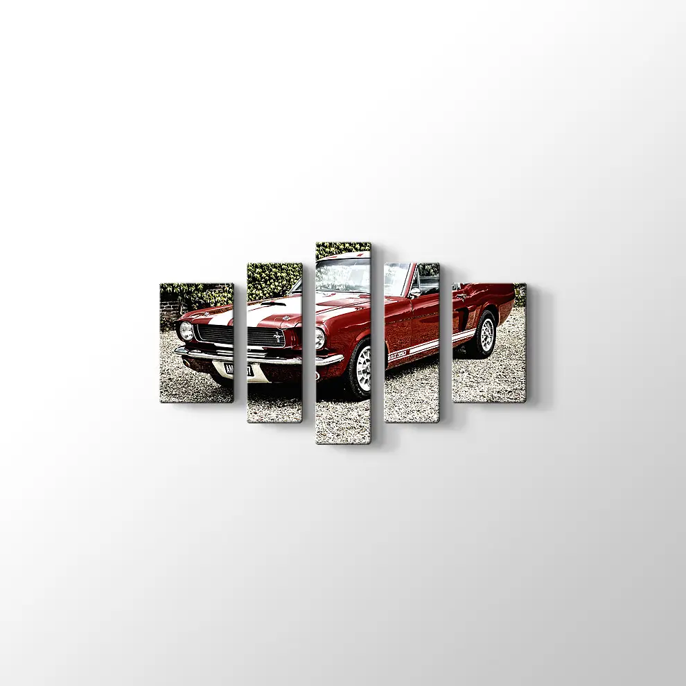 Ford Mustang Shelby GT 350 Kanvas Tablo