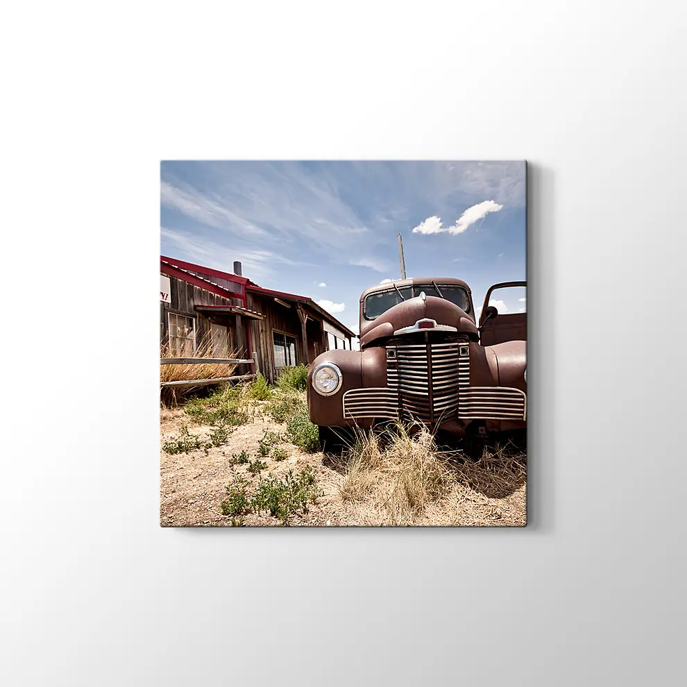 1946 International KB5 Kanvas Tablo