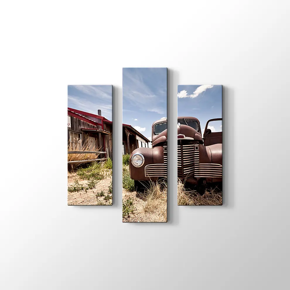 1946 International KB5 Kanvas Tablo