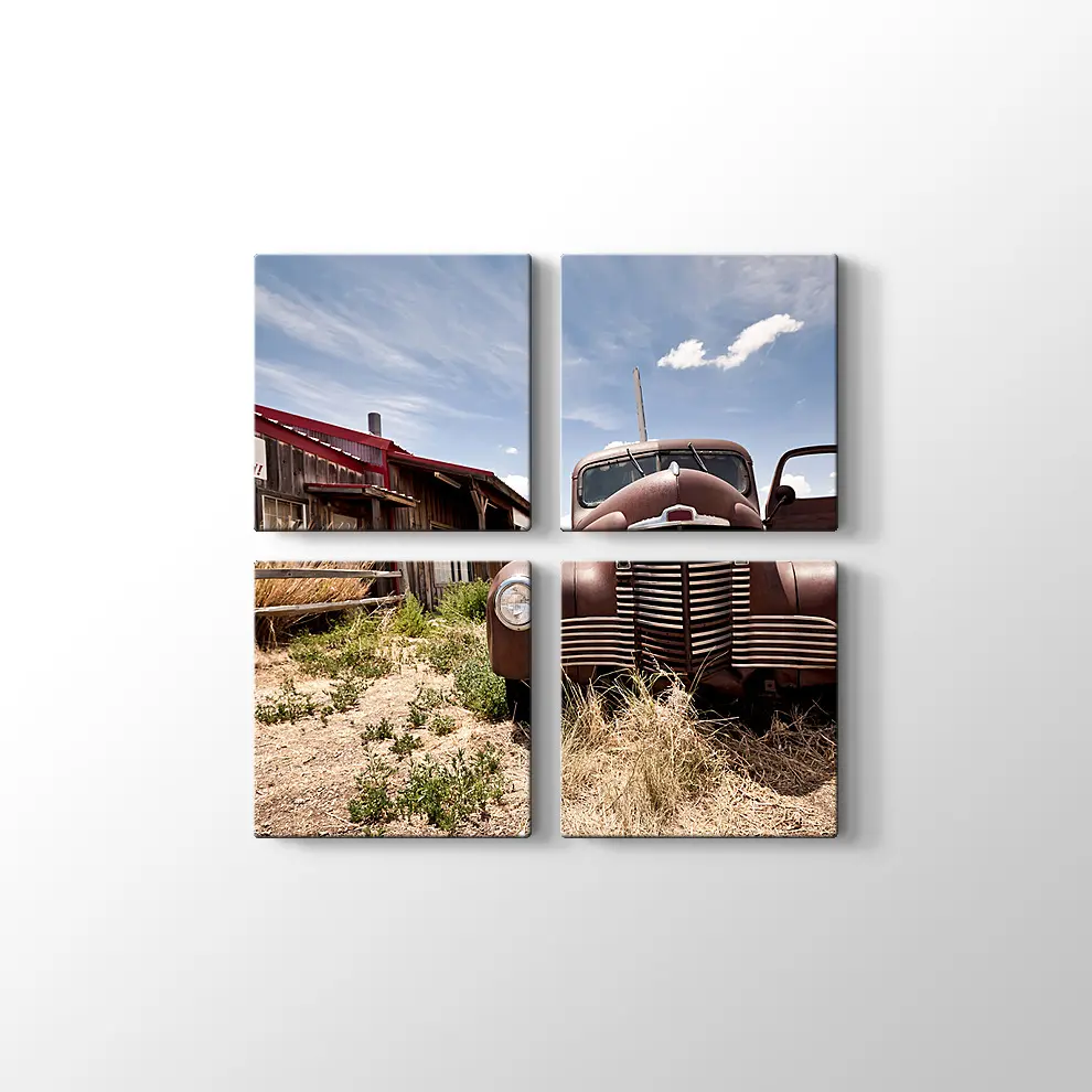 1946 International KB5 Kanvas Tablo