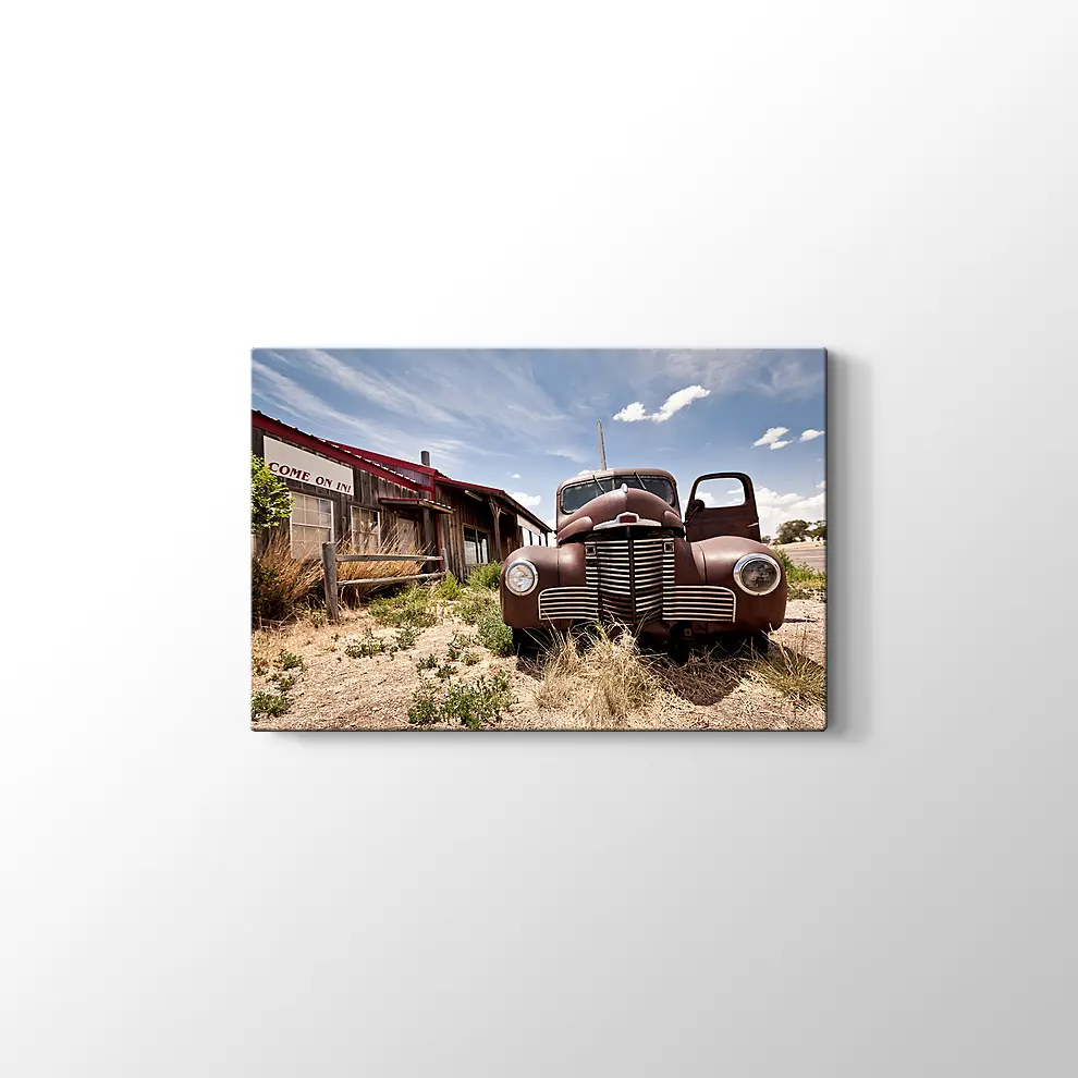 1946 International KB5 Kanvas Tablo