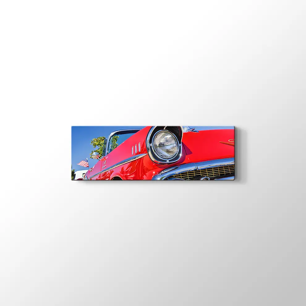 1957 Chevrolet Bel Air Kanvas Tablo