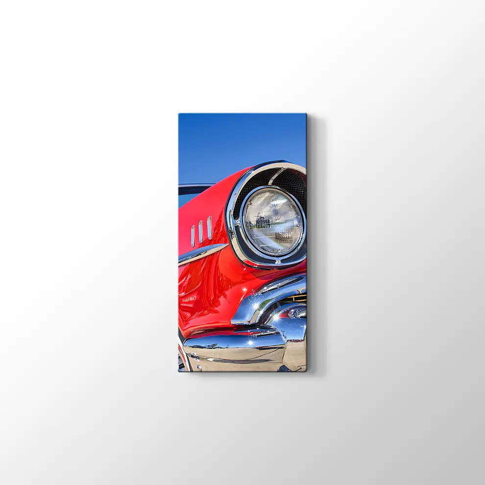 1957 Chevrolet Bel Air Kanvas Tablo